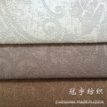 Tissu de velours côtelé en nylon gaufré par modèle pour la tapisserie d&#39;ameublement